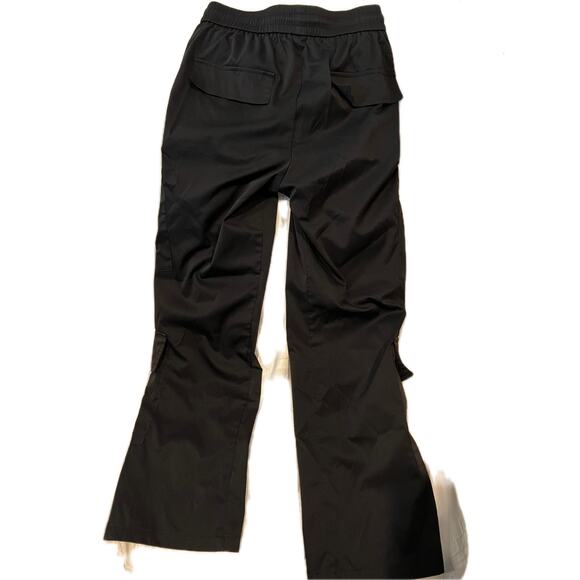 Manfinity Black Cargo Joggers Track Pants Mens S - Picture 2 of 3